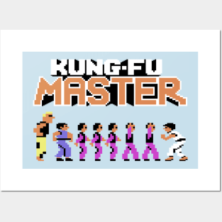 Kung Fu Master Posters and Art